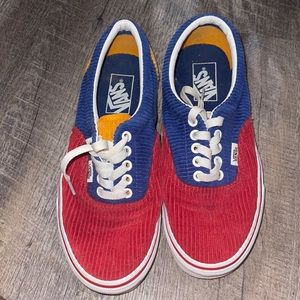 corduroy multicolor vans